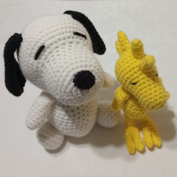Handmade Snoopy And Woodstock, Decor with Accents - Picture 2 of 8